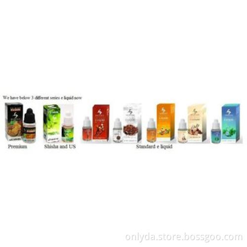 Electronic cigarette refill juice, apple flavor 10ml/6mg